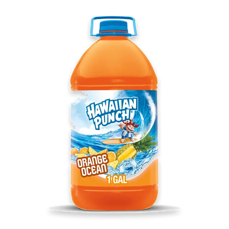 Orange Ocean Juice Drink Bottle