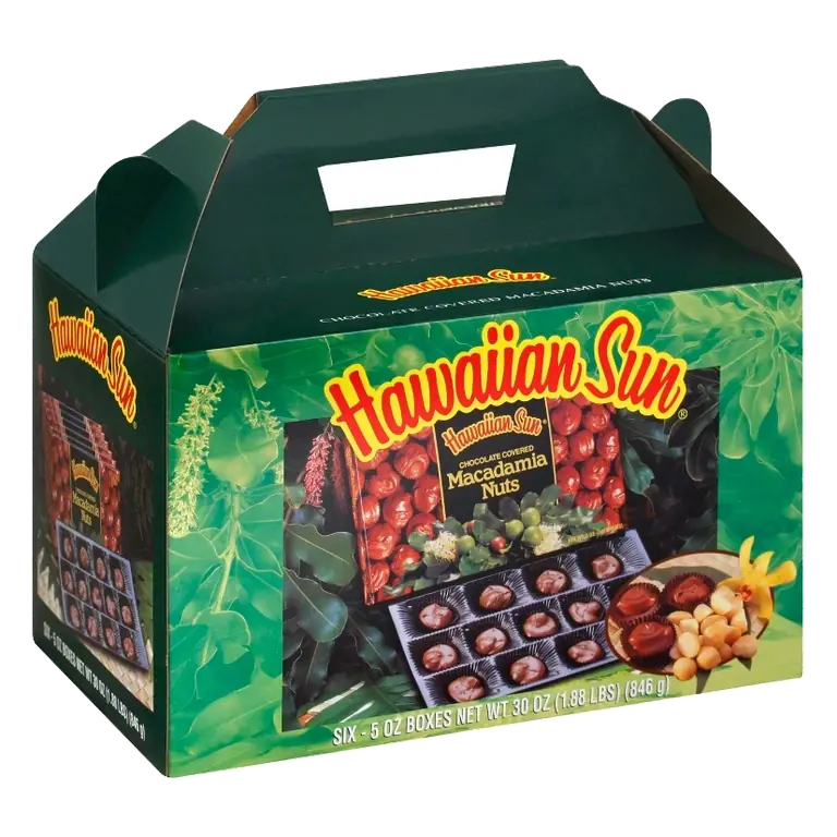 Hawaiian Sun Chocolate Covered Macadamia Nuts, 30oz