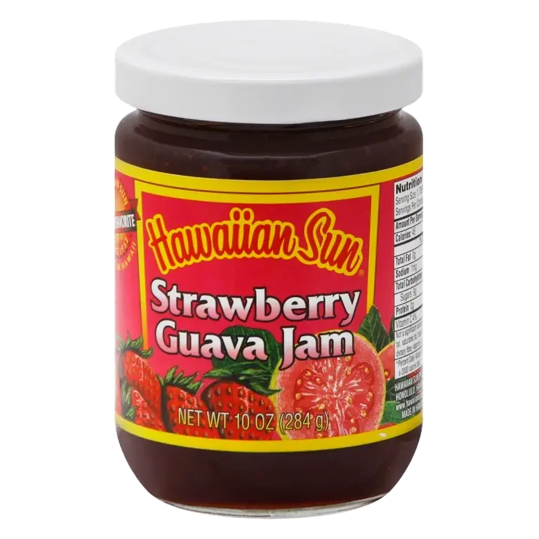 Hawaiian Sun Strawberry Guava Jam, 10oz