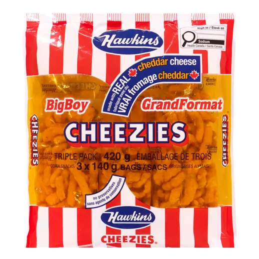 Big Boy Cheezies 3 Pack 420 g