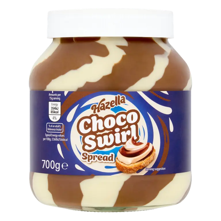 Hazella Choco Swirl Spread 700g