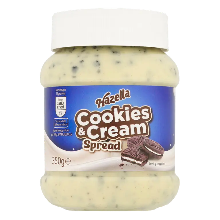 Hazella Cookies & Cream Spread 350g
