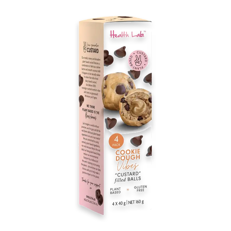 Cookie Dough Vibes Custard Filled Balls