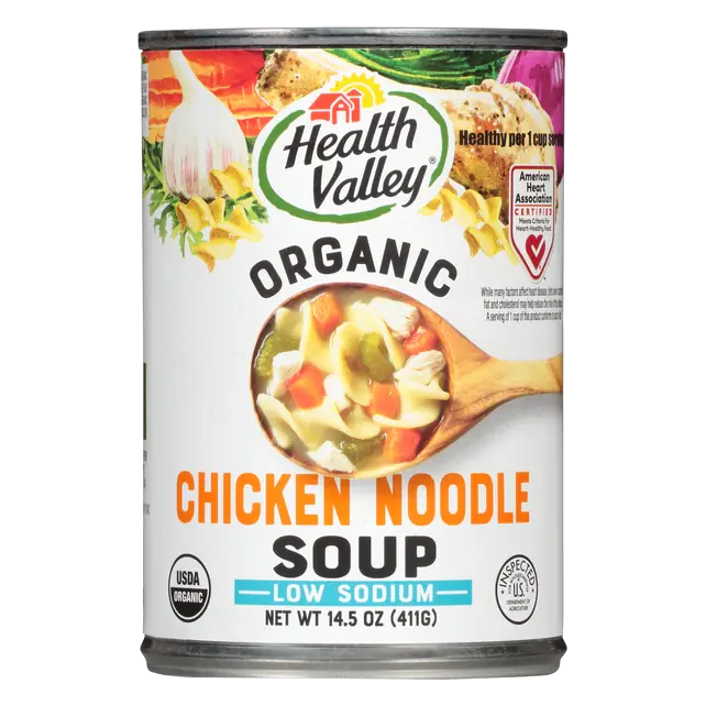 Organic Low Sodium Chicken Noodle Soup