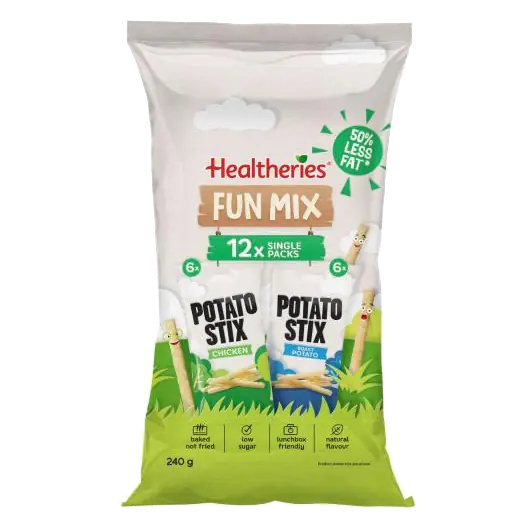 Potato Stix Fun Mix Variety Multipack Kids Lunchbox Snacks 12x20g