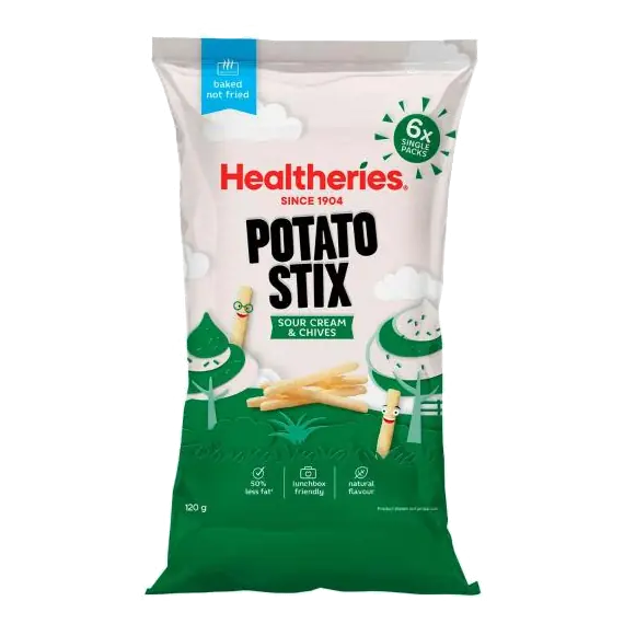 Potato Stix Sour Cream And Chive 6x20g