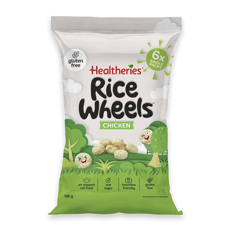 Rice Wheels Chicken Gluten Free Lunchbox Snacks