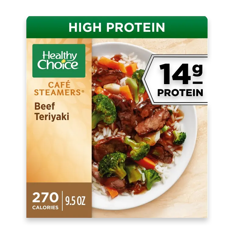 Cafe Steamers Beef Teriyaki, Frozen Meal