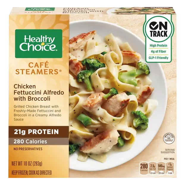 Cafe Steamers Chicken Fettuccini Alfredo Frozen Meal