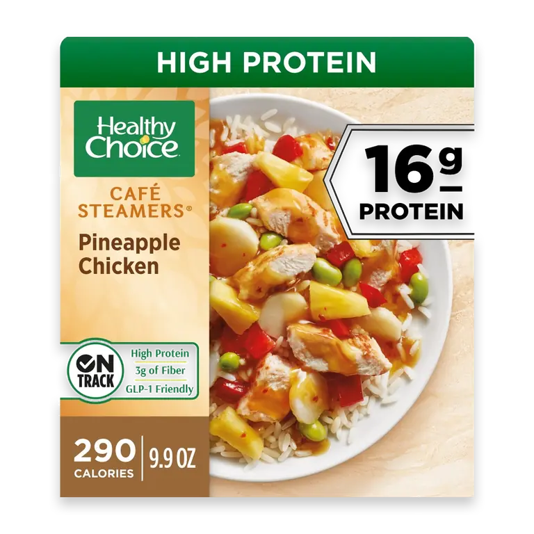 Cafe Steamers Pineapple Chicken, Frozen Meal