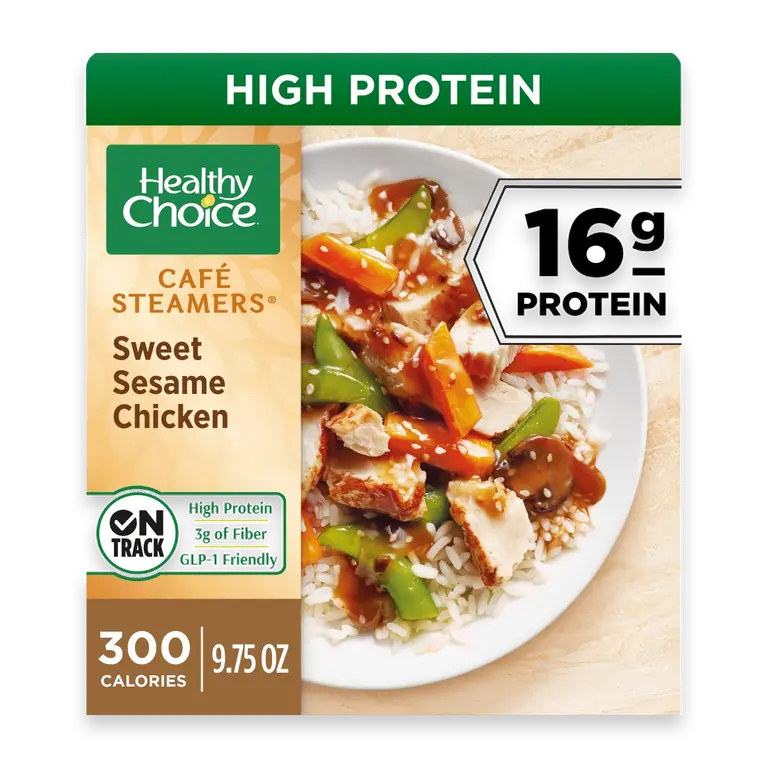 Cafe Steamers Sweet Sesame Chicken, Frozen Meal