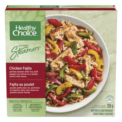 Gourmet Steamers Frozen Meal Chicken Fajita 269 g