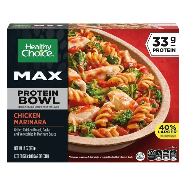 MAX Chicken Marinara Protein Bowl Frozen Meal