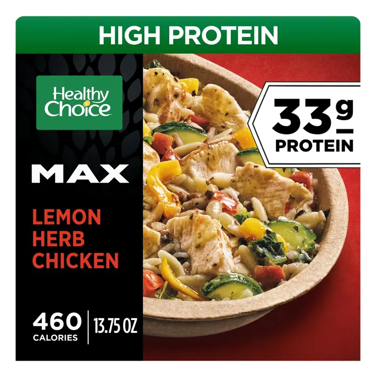 MAX Protein Bowl Lemon Herb Chicken, Frozen Meal