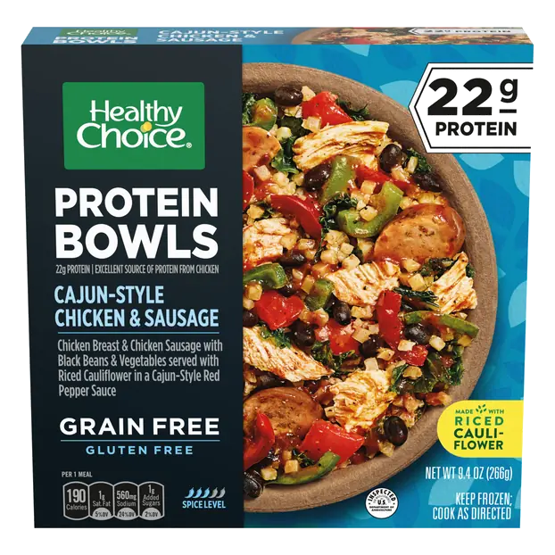Protein Bowls Cajun-Style Chicken & Sausage Frozen Meal
