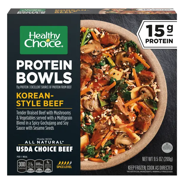 Protein Bowls Korean-Inspired Beef Frozen Meal