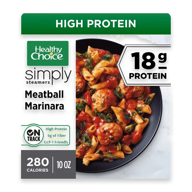 Simply Steamers Meatball Marinara, Frozen Meal
