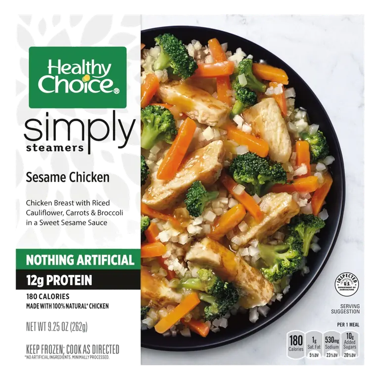Simply Steamers Sesame Chicken, Frozen Meal