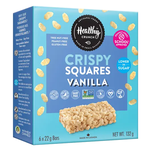 Rice Crispy Squares Vanilla 132 g