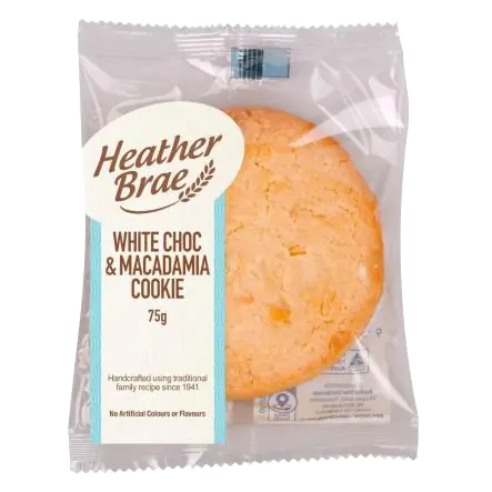 White Choc & Macadamia Cookie