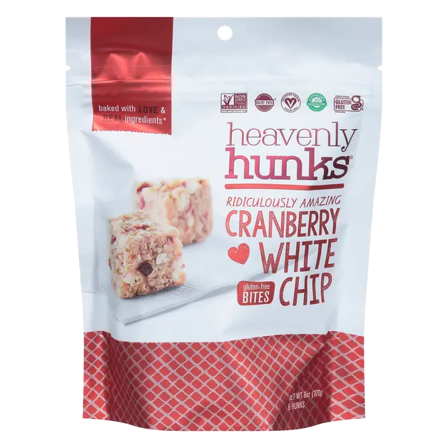 Gluten Free Vegan Cranberry White Chip Cookie Bites