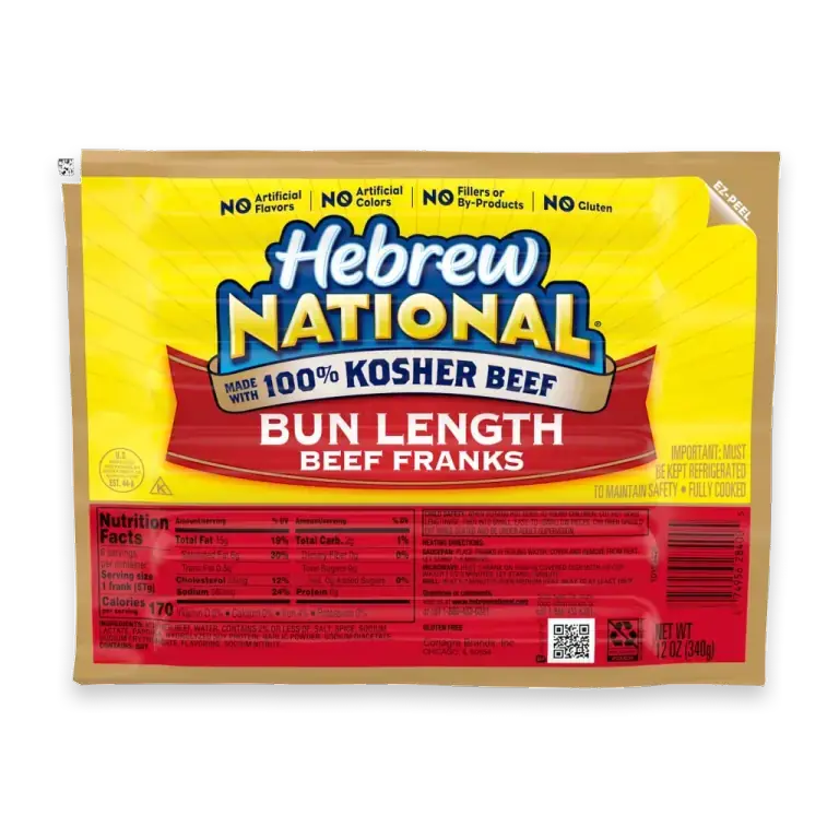 Bun Length Beef Franks