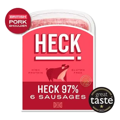 97% Pork Gluten Free Sausages 6 pack