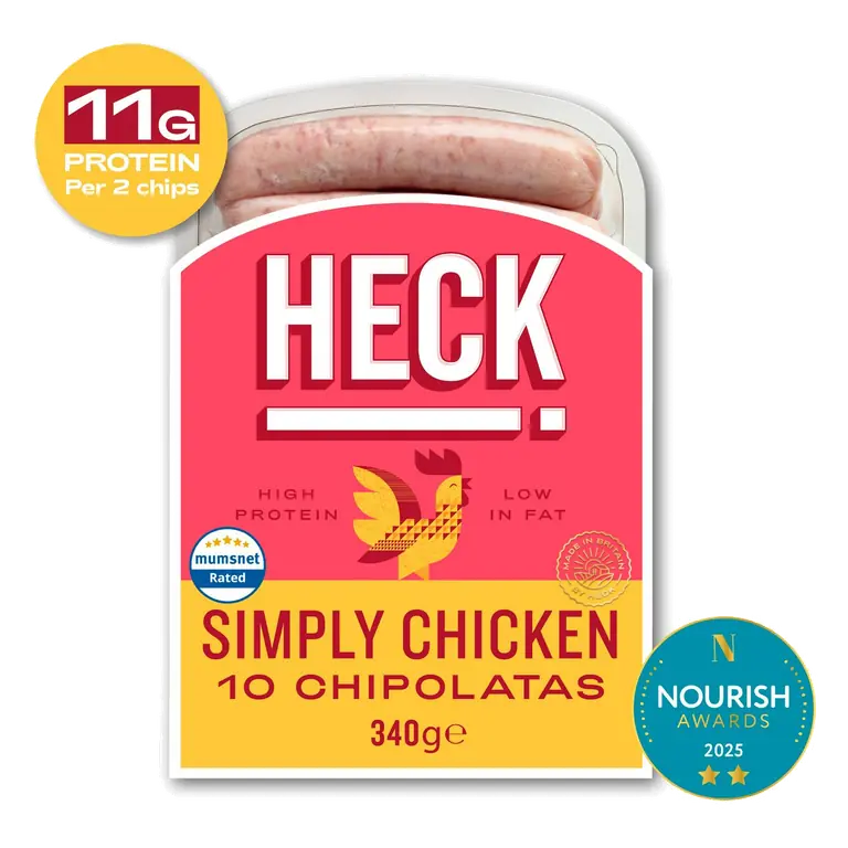 Simply Chicken Gluten Free Chipolata Sausages x10 340g