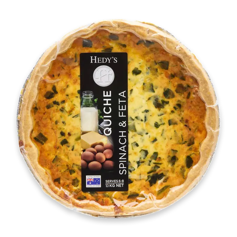 Fresh Quiche Spinach & Feta Chilled Meal