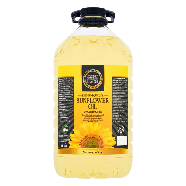 Heera Premium Quality Sunflower Oil 5ltr