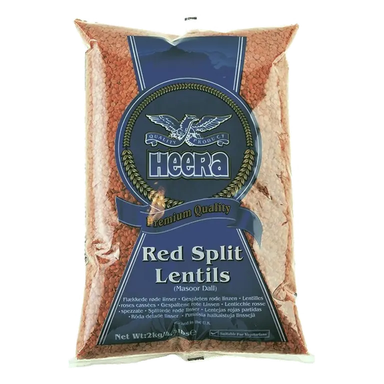 Heera Red Split Lentils 2KG