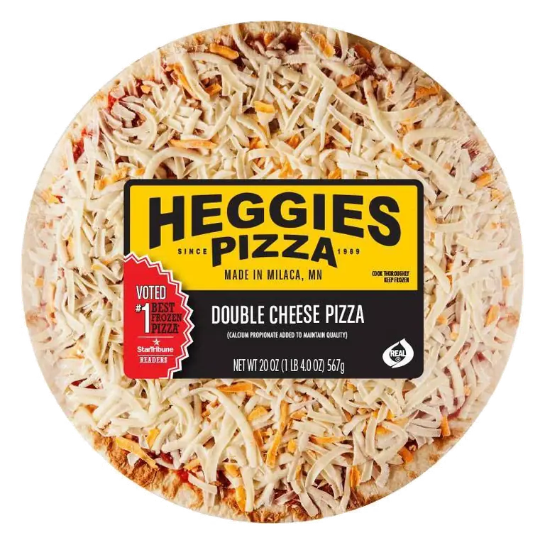 Heggies Double Cheese Pizza, 20oz
