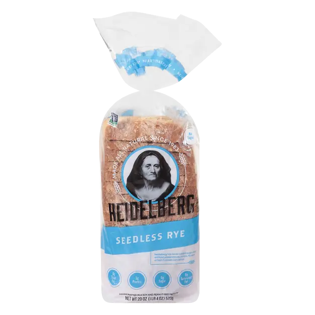 Sliced Seedless Rye Bread