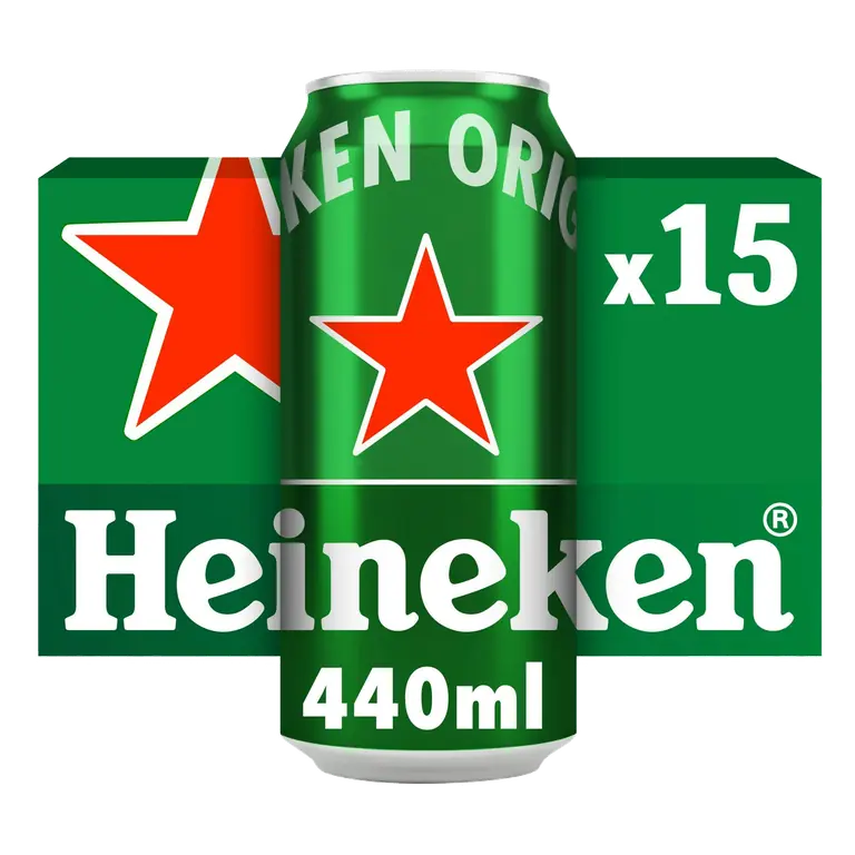 15 x 440ml Premium Lager Beer Cans