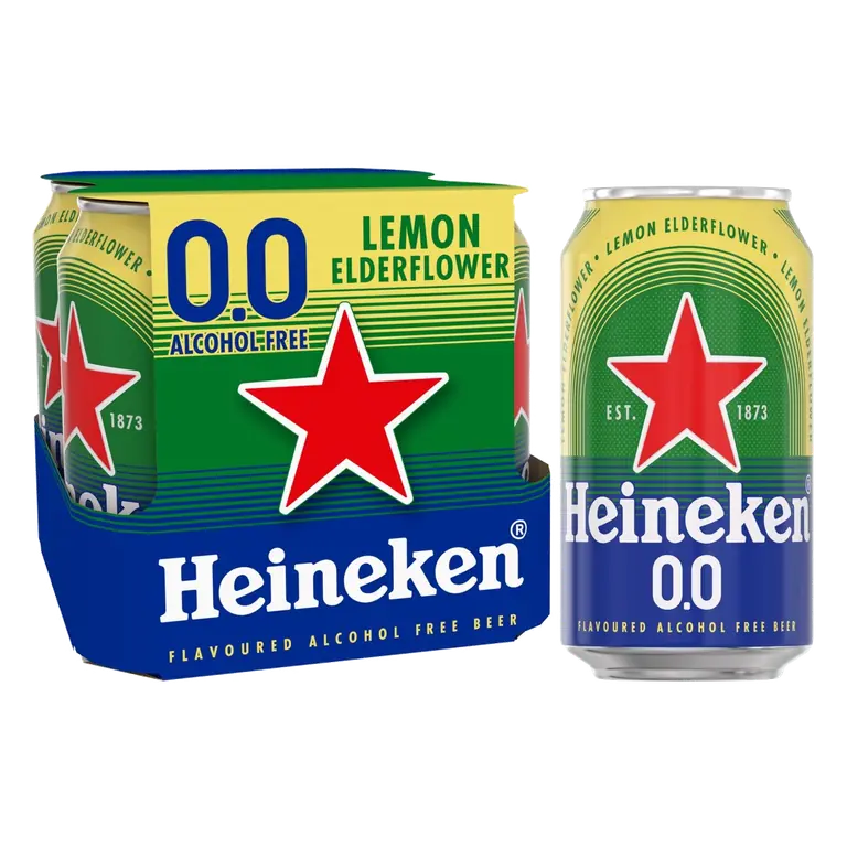 Lemon & Elderflower Lager 4 x 330ml