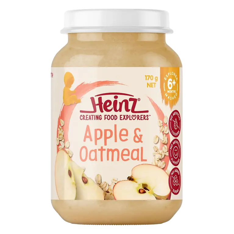 6 Months Apple & Oatmeal