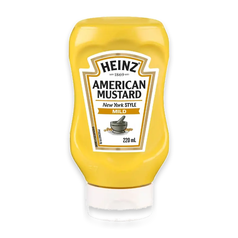 American Mustard Bottle