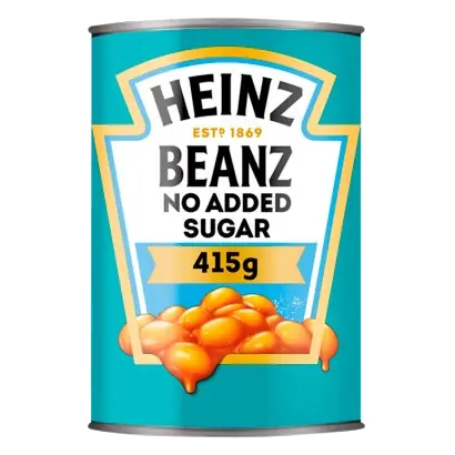 Baked Beans No Added Sugar