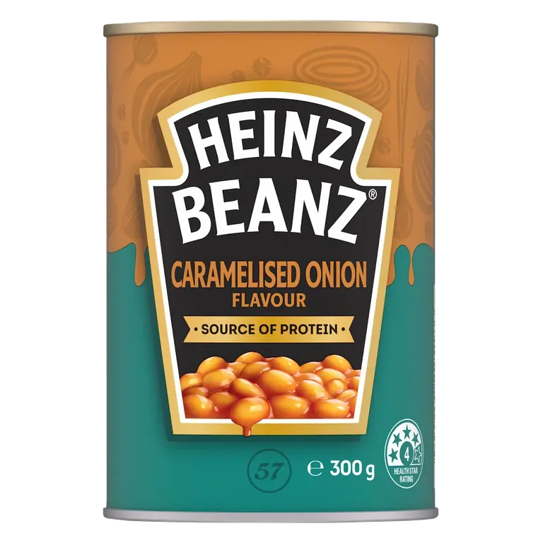 Baked Beanz Caramelised Onion