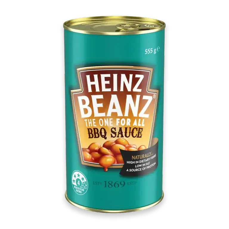 Beanz Canned Baked Beans In BBQ Sauce