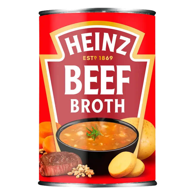 Heinz Beef Broth Tinned Soup 400g
