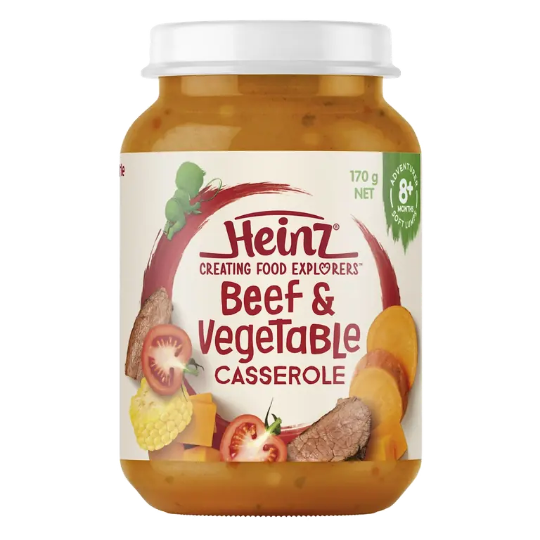Beef & Vegetable Casserole 8 Months
