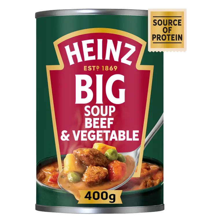Beef & Vegetable Chunky Big Soup