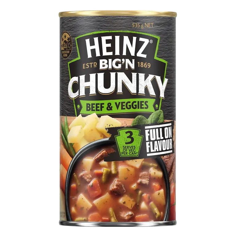 Big N Chunky Canned Soup Beef & Vegetable