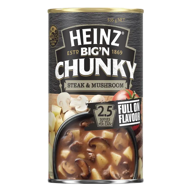 Big N Chunky Steak & Mushroom