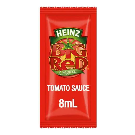 Big Red Tomato Sauce Portion Pack 8ml