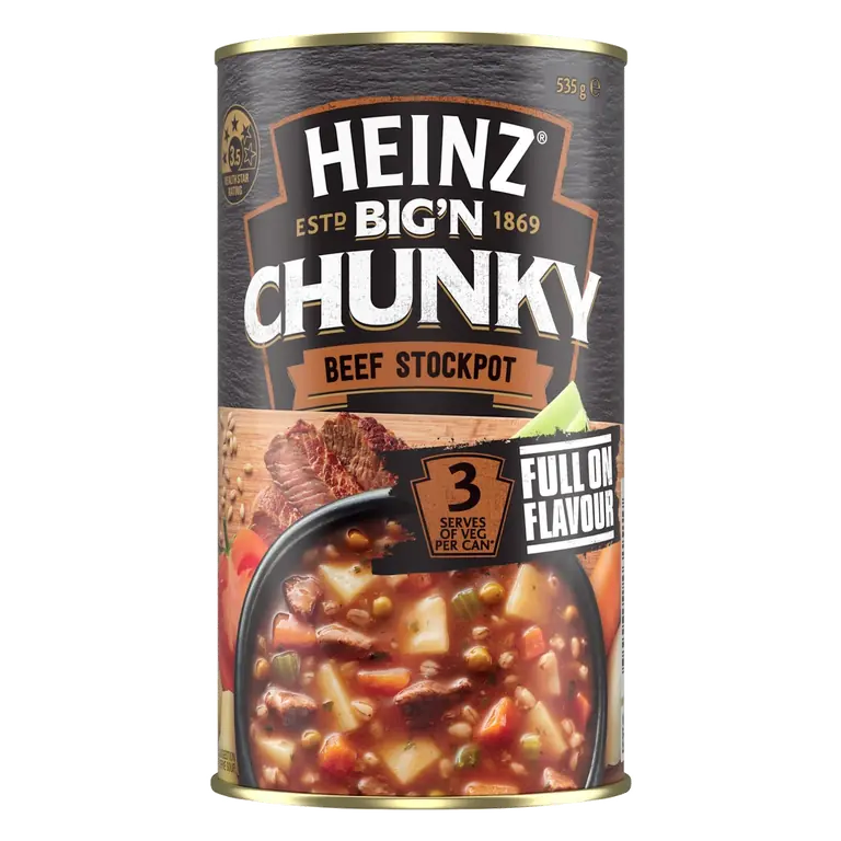 Canned Soup Chunky Beef Stockpot