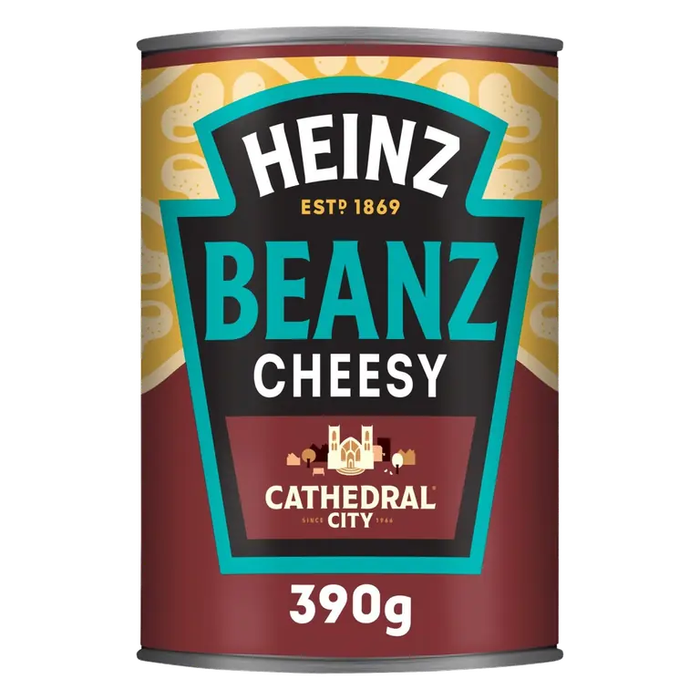 Cathedral City Cheesy Baked Beans 390g