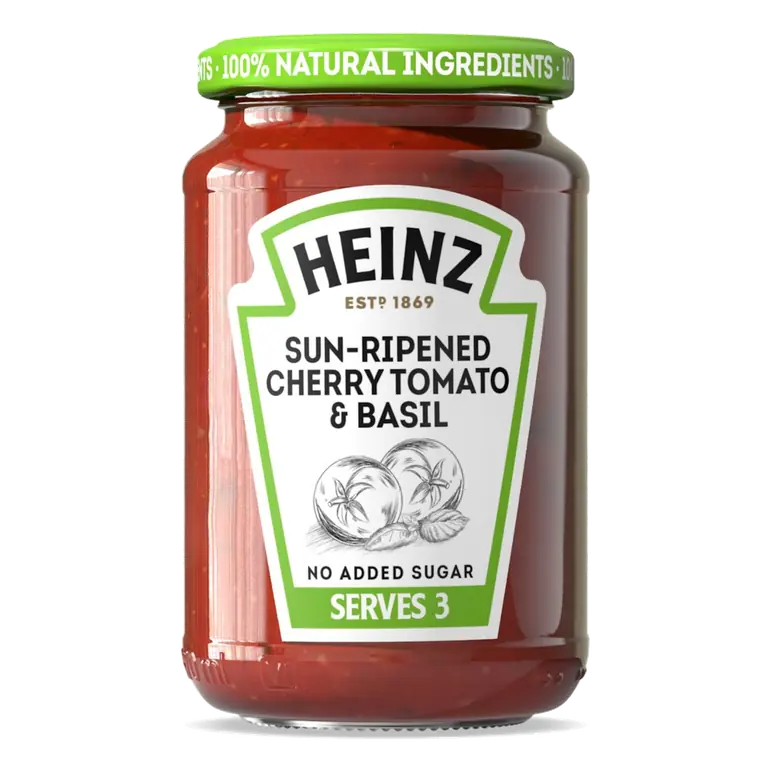 Cherry Tomato & Basil Italian Pasta Sauce 350g