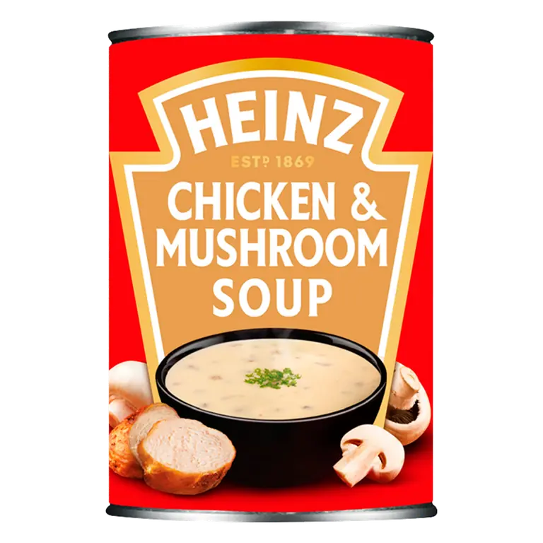 Heinz Chicken & Mushroom Tinned Soup 400g